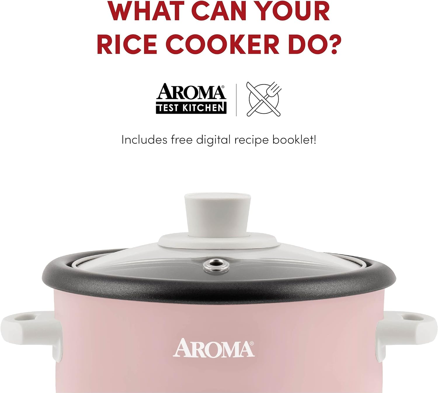 WHAT CAN YOUR RICE COOKER DO?

AROMA TEST KITCHEN

Includes free digital recipe booklet!