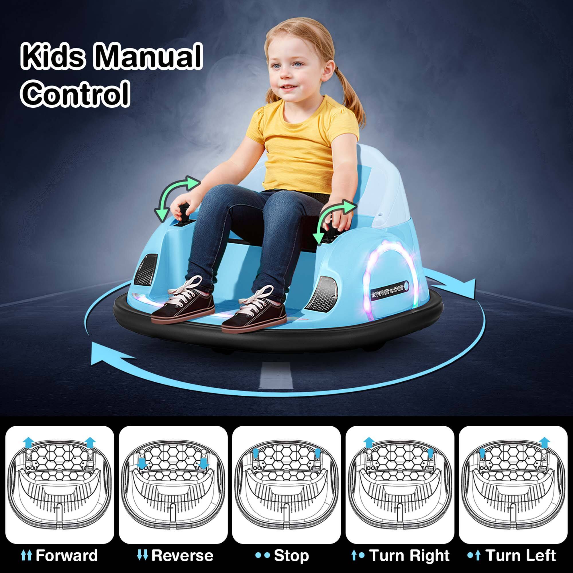 Kids Manual Control

Forward  
Reverse  
Stop  
Turn Right  
Turn Left