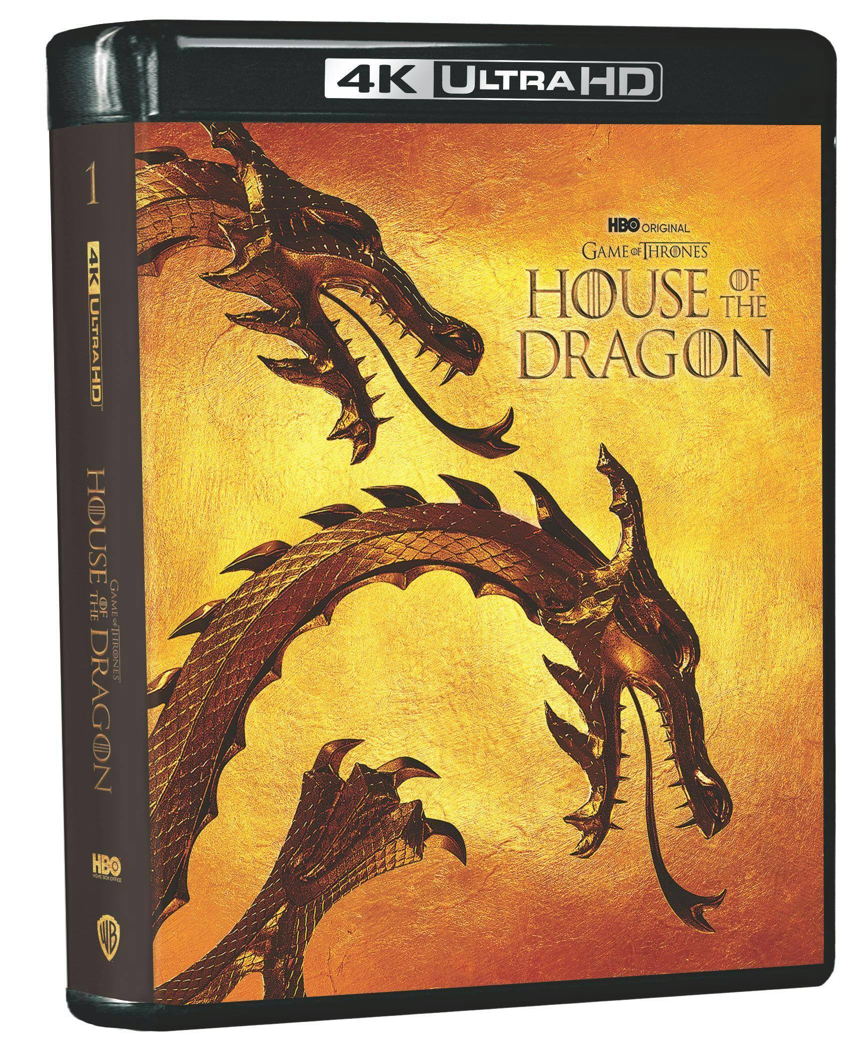 Angle. House of the Dragon: The Complete First Season   - 4K Blu-Ray.