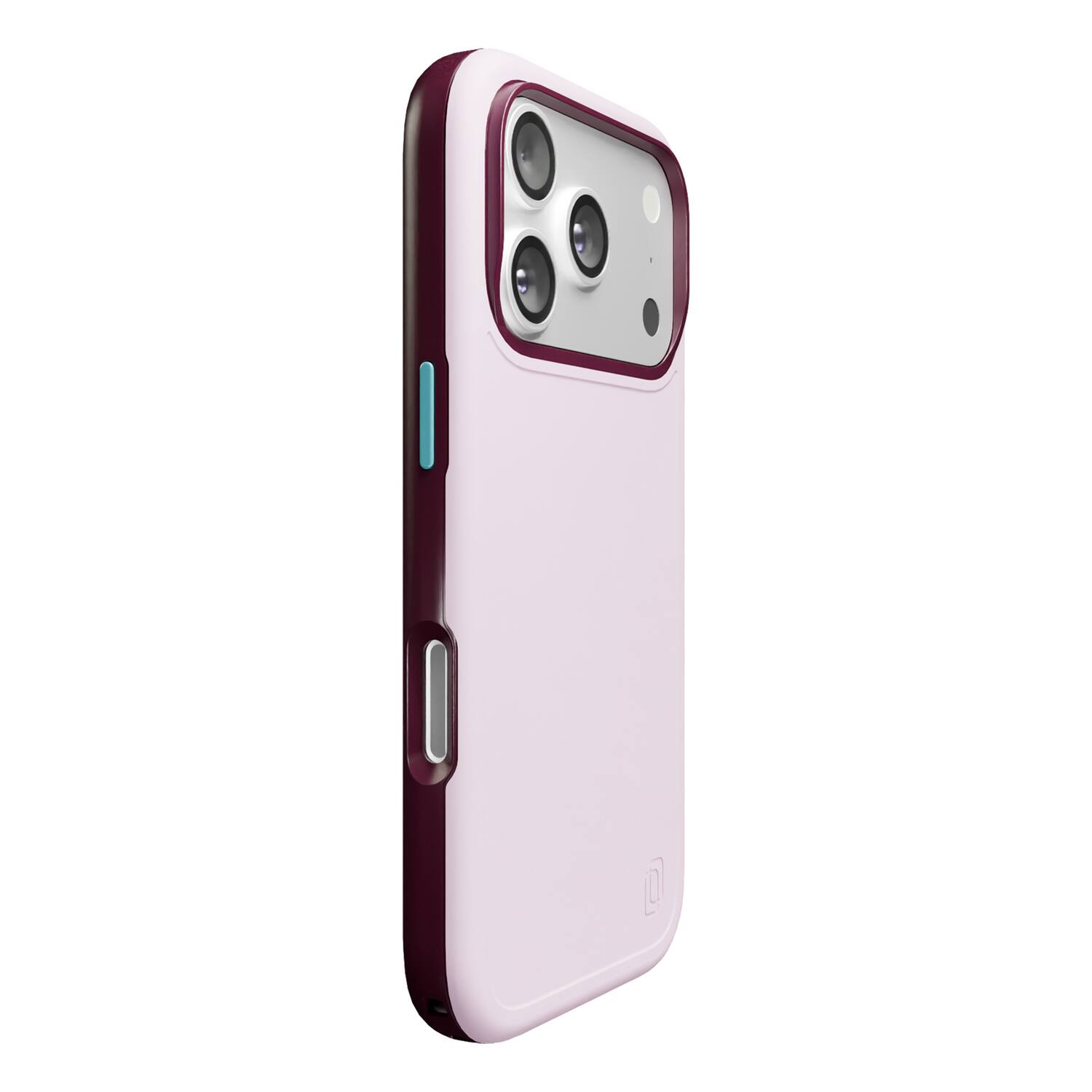 Alt View 2. Cellhelmet - Fortitude Series MagSafe Compatible Case for iPhone 17 Pro - Rose Quartz.