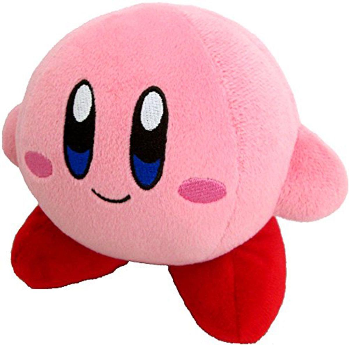 Front. Nintendo - Nintendo 5" Plush Kirby - Pink.