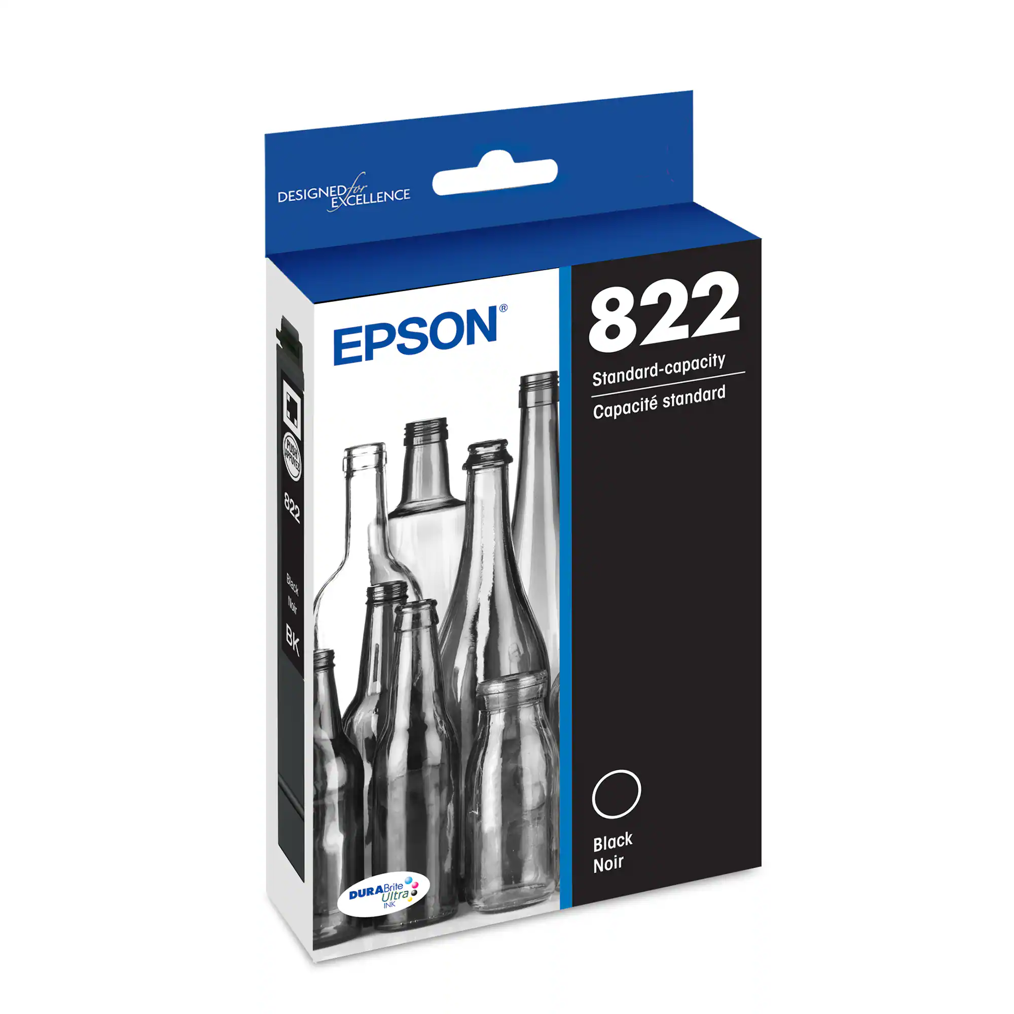 Epson - T822 Standard Capacity Ink Cartridge - Black
