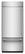 Front. KitchenAid - 36 in. Wide 20.8 cu. ft. Built-In Bottom Mount Refrigerator with Platinum Interior - Stainless Steel with PrintShield Finish.