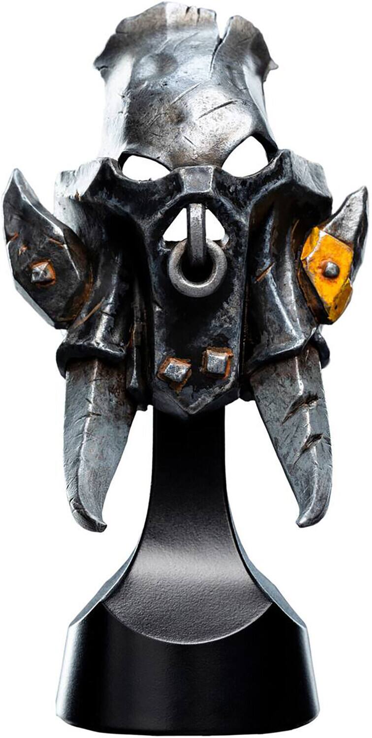 WETA Workshop Mini Prop Replica - Warhammer: Age of Sigmar - Orruk Ardboy Helm Helmet Replica - COLLECTIBLES