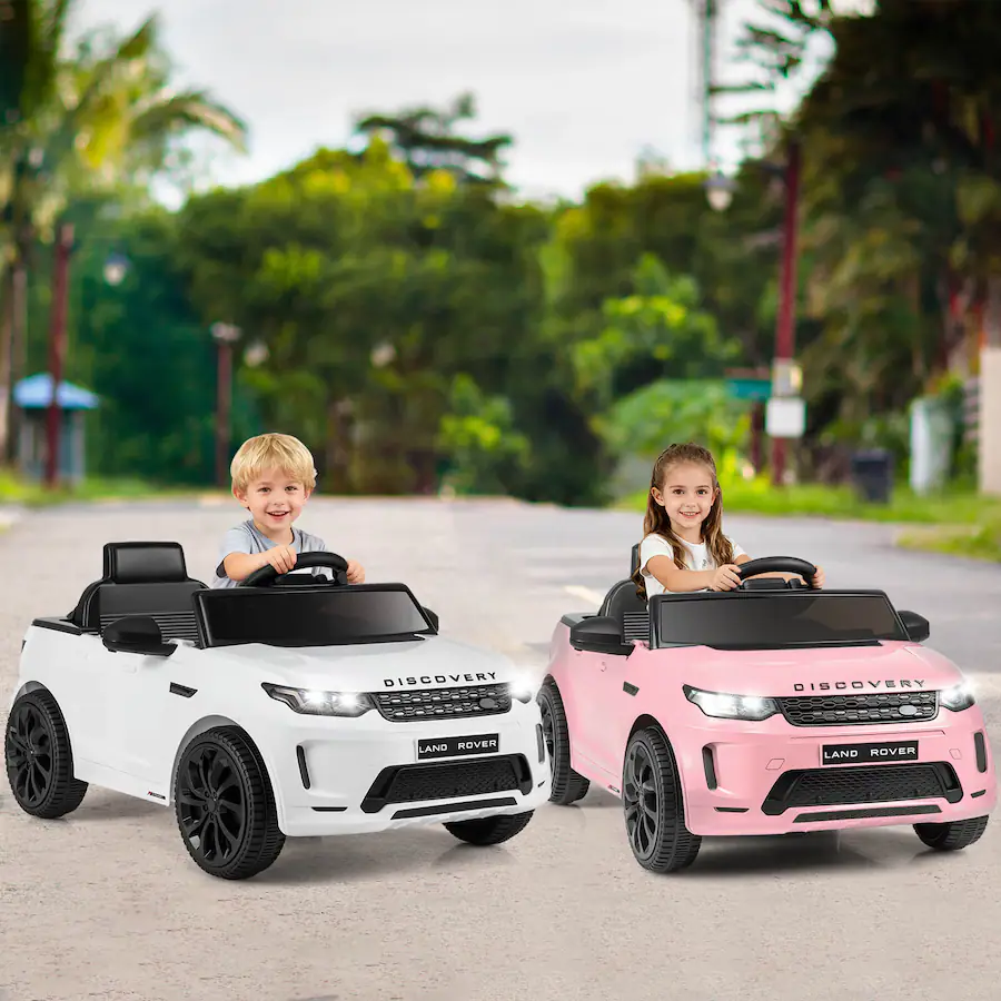 Land Rover Ride On Costway Licensed Land Rover Kids Ride on Car with Remote Control, LED ...