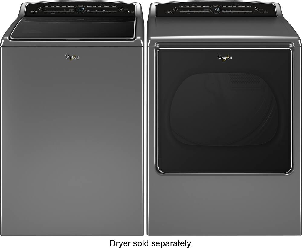 Best Buy Whirlpool Cabrio 5.3 Cu. Ft. 26Cycle HighEfficiency Top