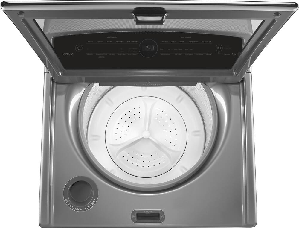 Best Buy Whirlpool Cabrio 5.3 Cu. Ft. 26Cycle HighEfficiency Top