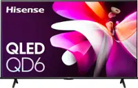 Hisense - 85" Class QD6 Series QLED 4K UHD Google TV (2024) - Front_Zoom