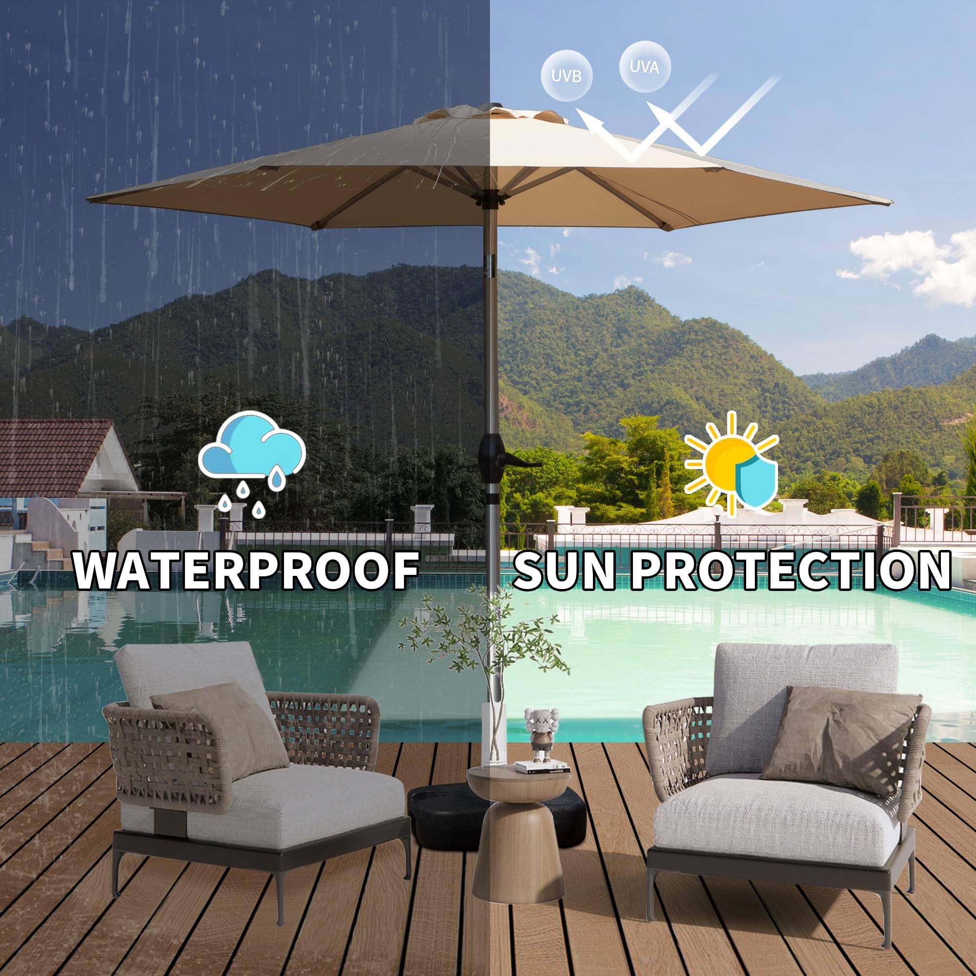 UVB UVA WATERPROOF SUN PROTECTION
