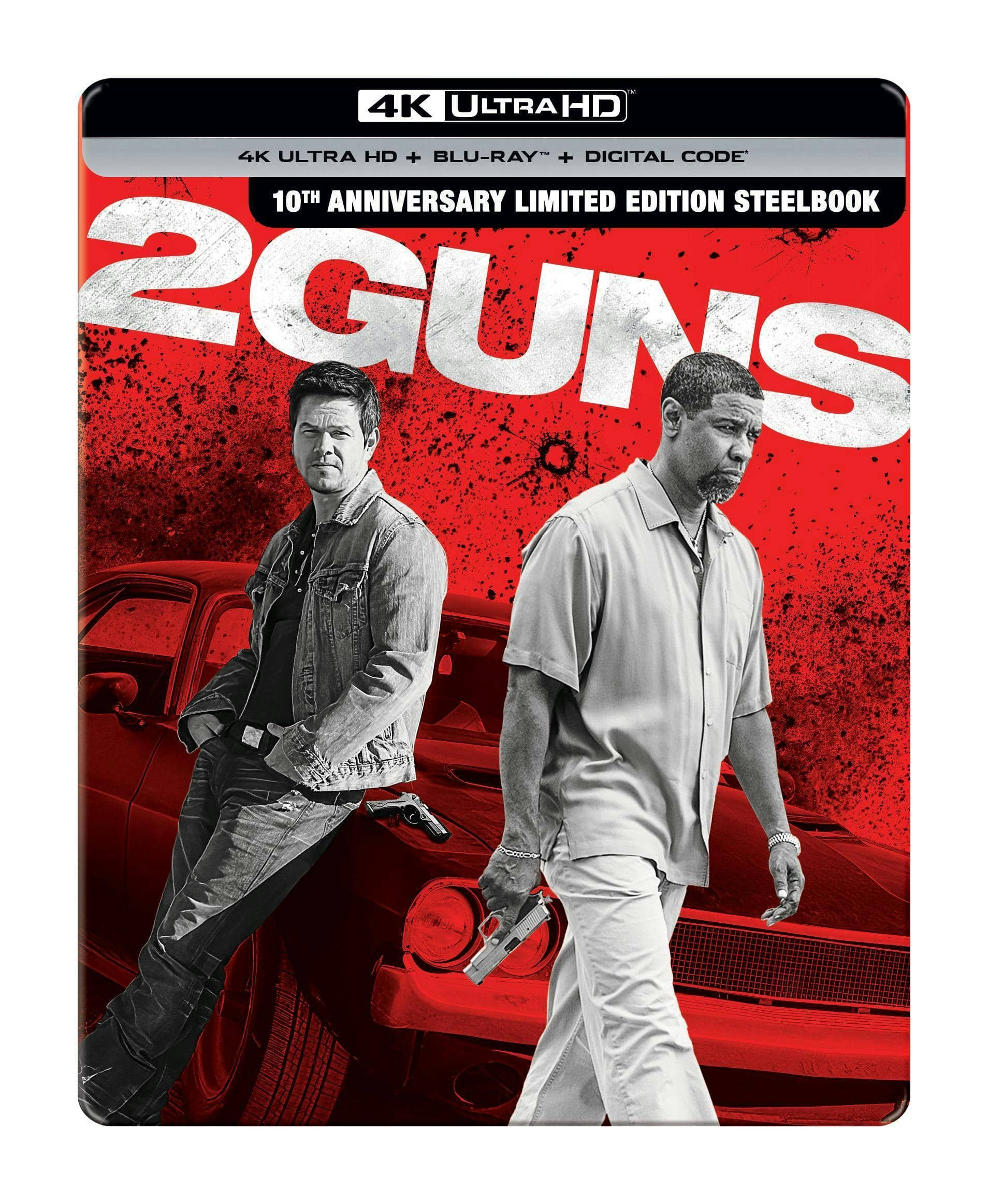 Front. 2 Guns (Steelbook 4K Ultra HD + Blu-ray + Digital) [UHD].