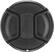 Angle. Insignia™ - 40.5mm Lens Cap - Black.
