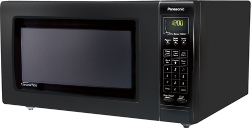 生活家電 その他 Best Buy: Panasonic 2.2 Cu. Ft. Full-Size Microwave Black NN-H965BFA