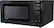 Left. Panasonic - 2.2 Cu. Ft. Full-Size Microwave - Black.