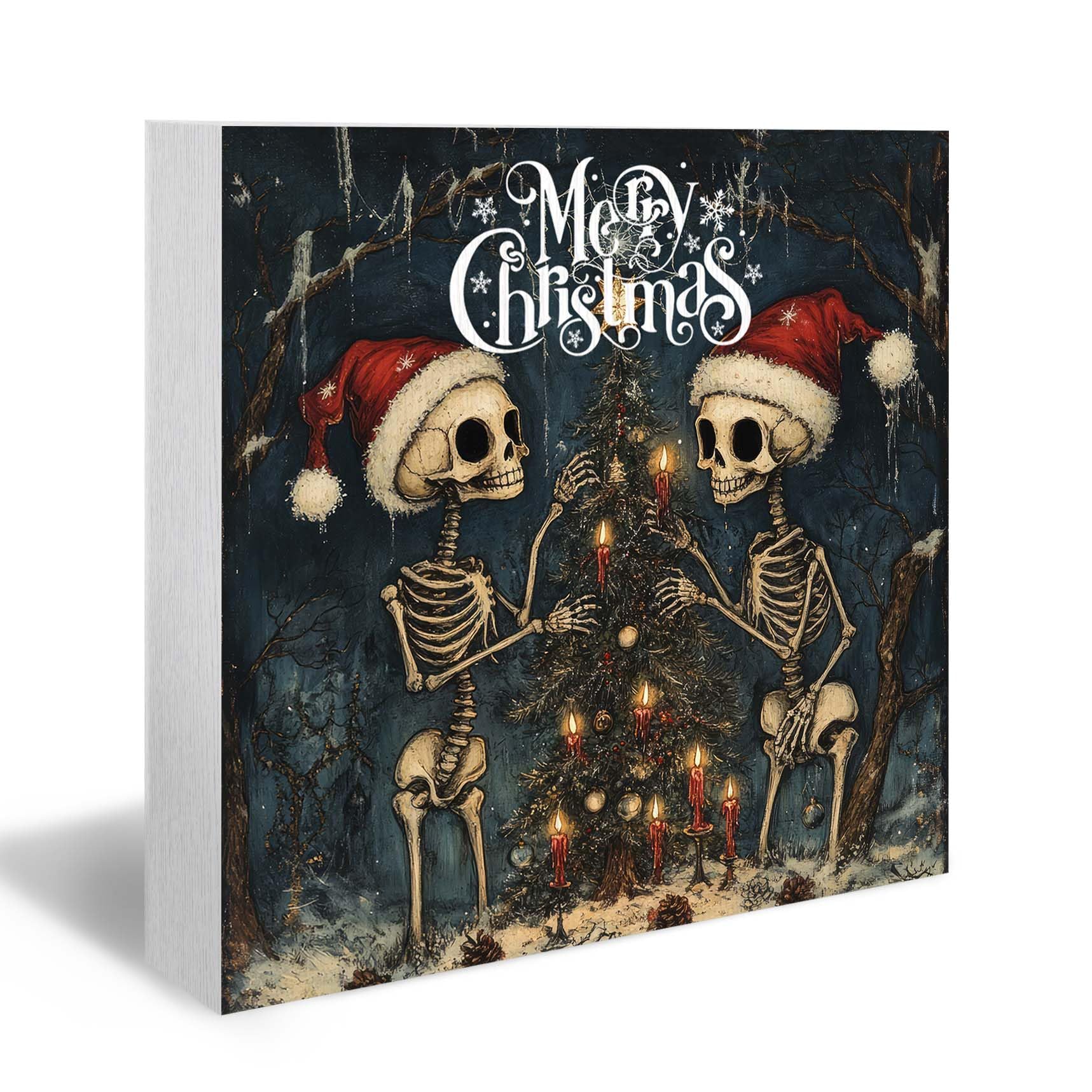 skeleton christmas