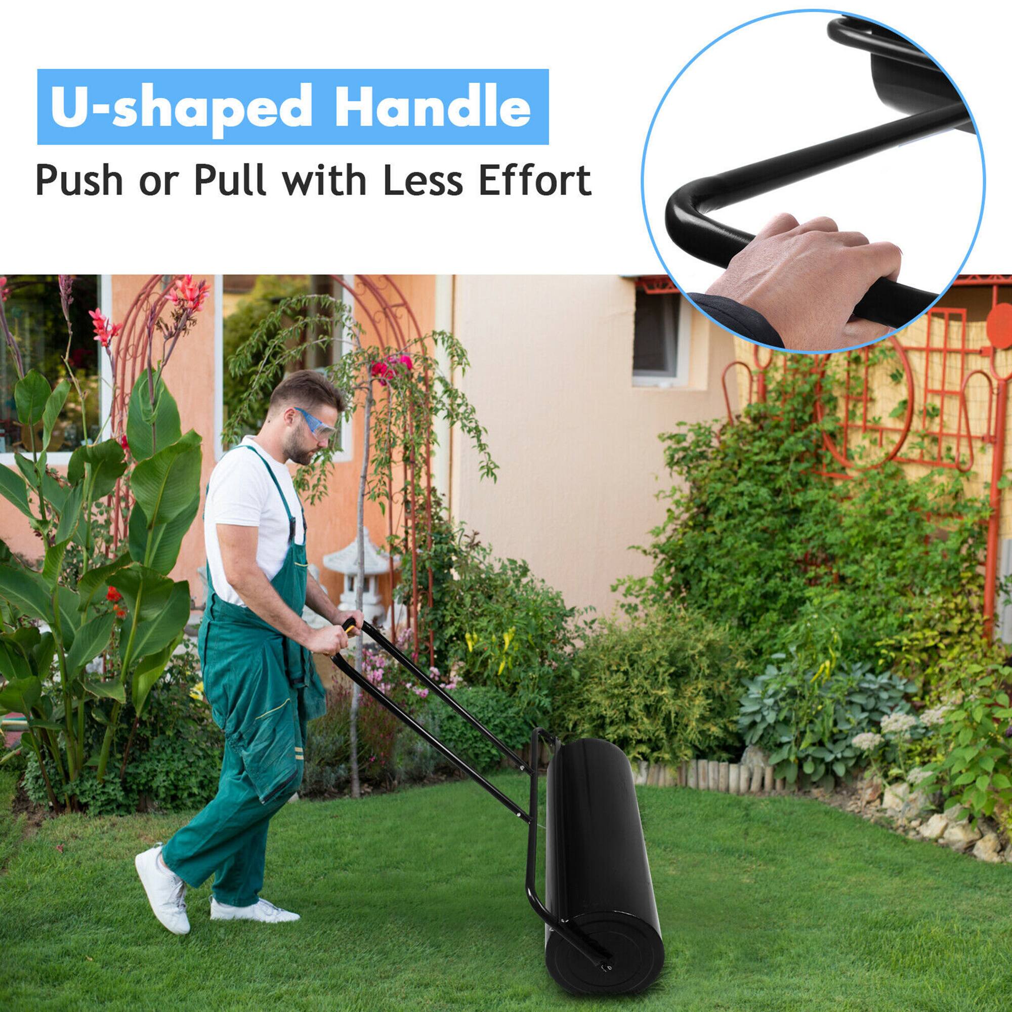 U-shaped Handle  
Push or Pull with Less Effort