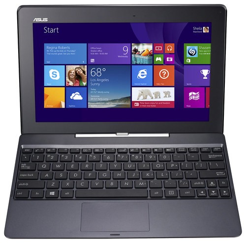  Asus - Transformer Book 2-in-1 10.1&quot; Touch-Screen Laptop - Intel Atom - 2GB Memory - 64GB Solid State Drive - Red