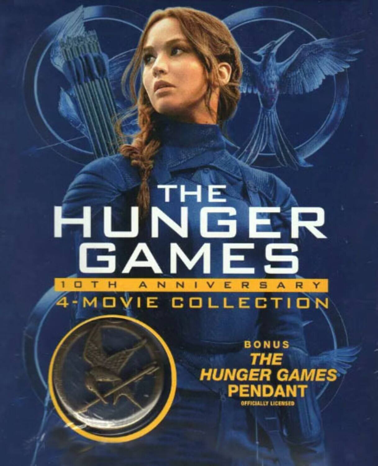 The Hunger Games: 4-Movie Collection (10th Anniversary) - BLU-RAY
