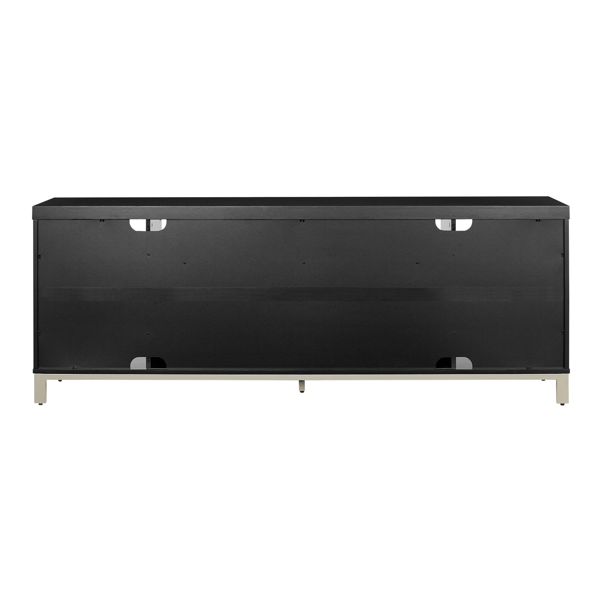 Alt View Zoom 1. Insignia™ - TV Stand for Most TVs Up to 80” with Gaming Nook - Black.