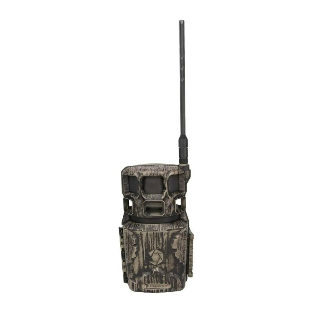 Back. Stealth Cam - Stealth Cam Revolver Pro 2.0 Cellular Camera (Brown) with Memory Card Bundle.