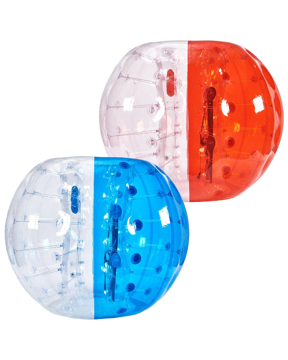 Transparent & Red & Blue