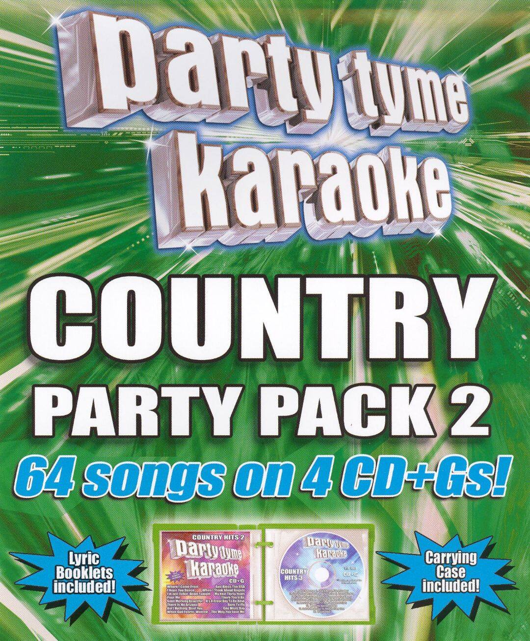 Best Buy: Party Tyme Karaoke: Country Mega Pack, Vol. 2 [CD]