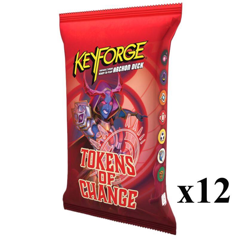 KeyForge --RR 1 - Archon Deck I Tokens of Change x12