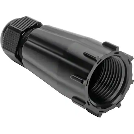 Front. Tripp Lite - Eaton Tripp Lite Series Cable Assembly Kit - Water Resistant, IP68, Outdoor Cable, TAA - Black - TAA Compliant - Black.