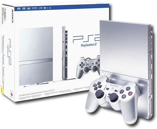 Best Buy: Sony PlayStation 2 Limited Edition Silver 97093