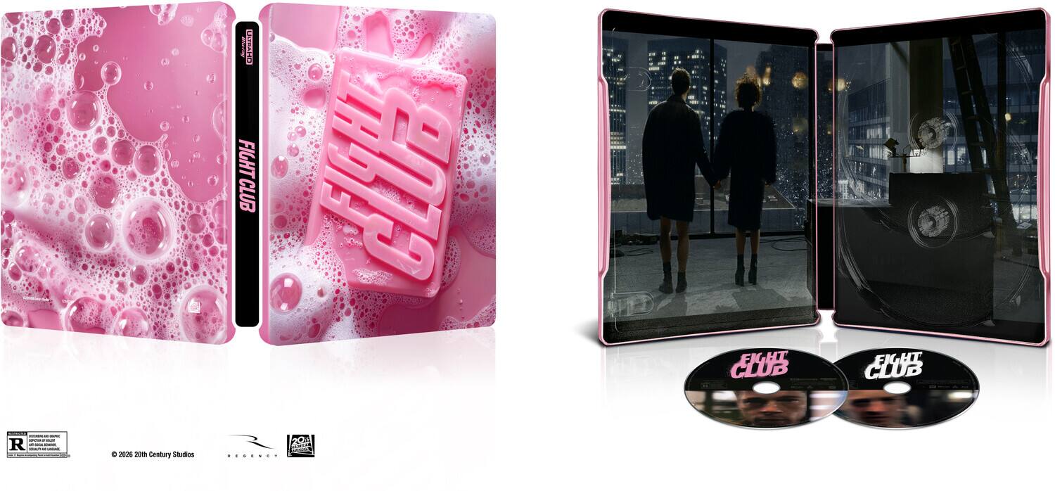 Alt View 1. Fight Club (Steelbook)   - 4K Blu-Ray.