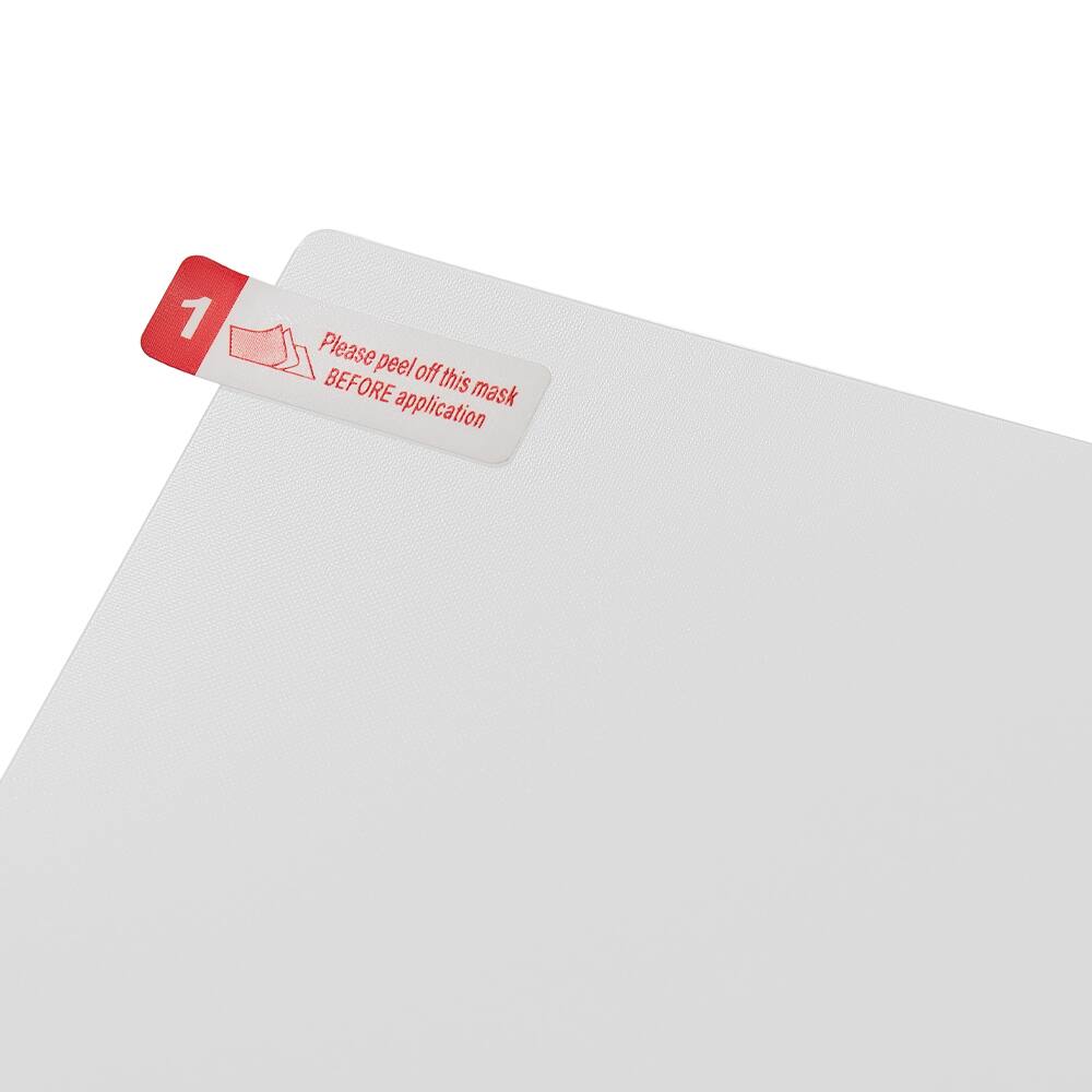 Please peel off this mask BEFORE application