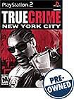 Front Detail. True Crime: New York City — PRE-OWNED - PlayStation 2.