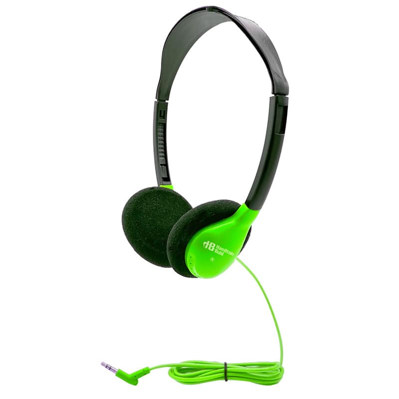 HamiltonBuhl - Personal On-Ear Stereo Headphone, Green