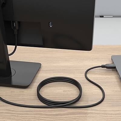 Alt View 7. Staples TECH - 6 ft. HDMI to HDMI Audio/Video Cable, Male to Male - Black.