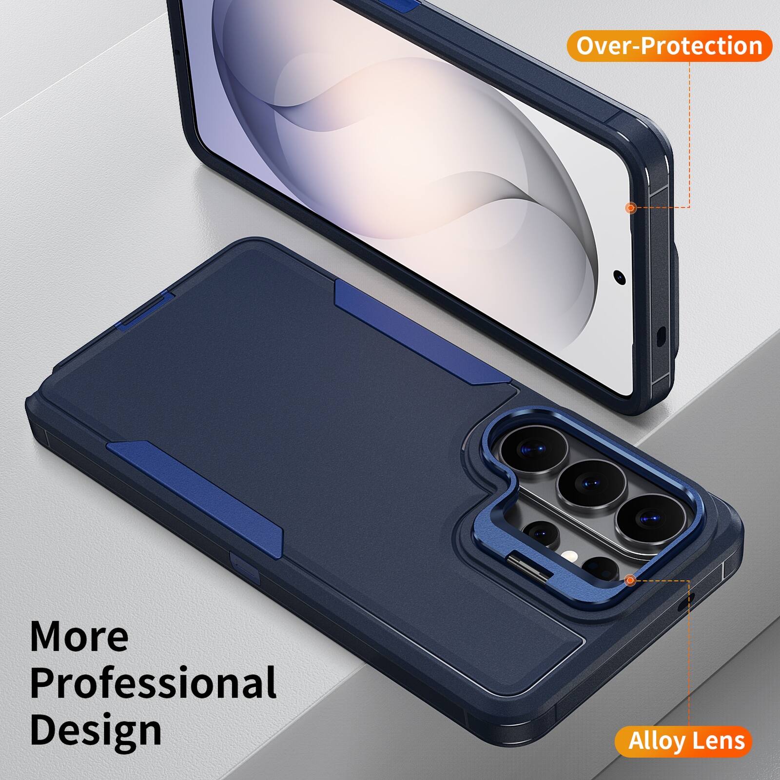 Over-Protection  
More Professional Design  
Alloy Lens