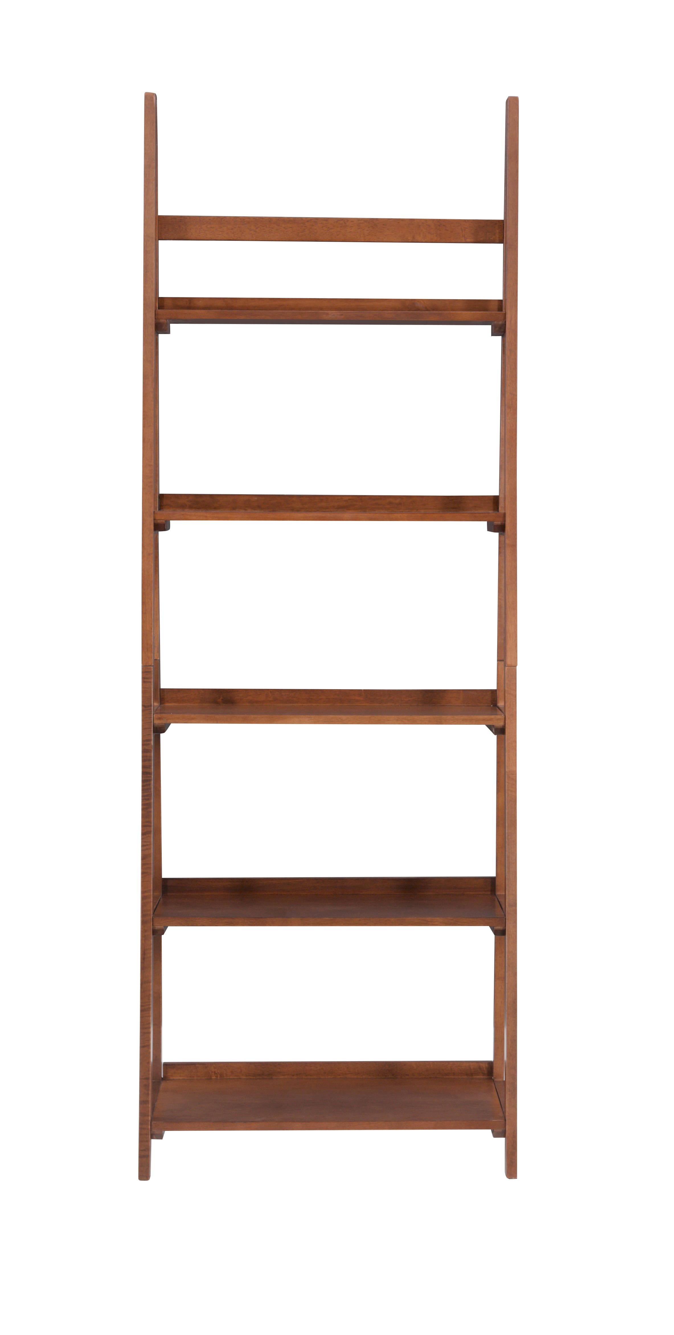 Linon Home Décor – Clayborn 5-Shelf Bookcase – Walnut Sansujyuku sansujyuku.com