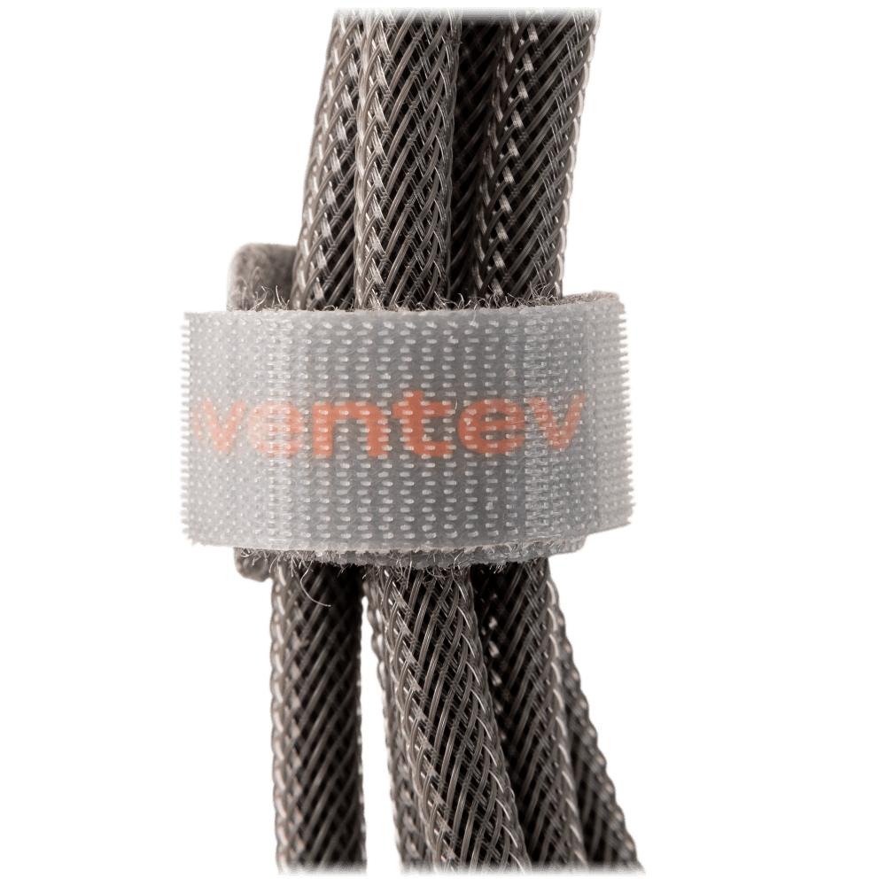 Alt View 1. Ventev - Alloy USB-C to Apple Lightning High Speed Ultra Durable 10 Foot Cable - Grey.
