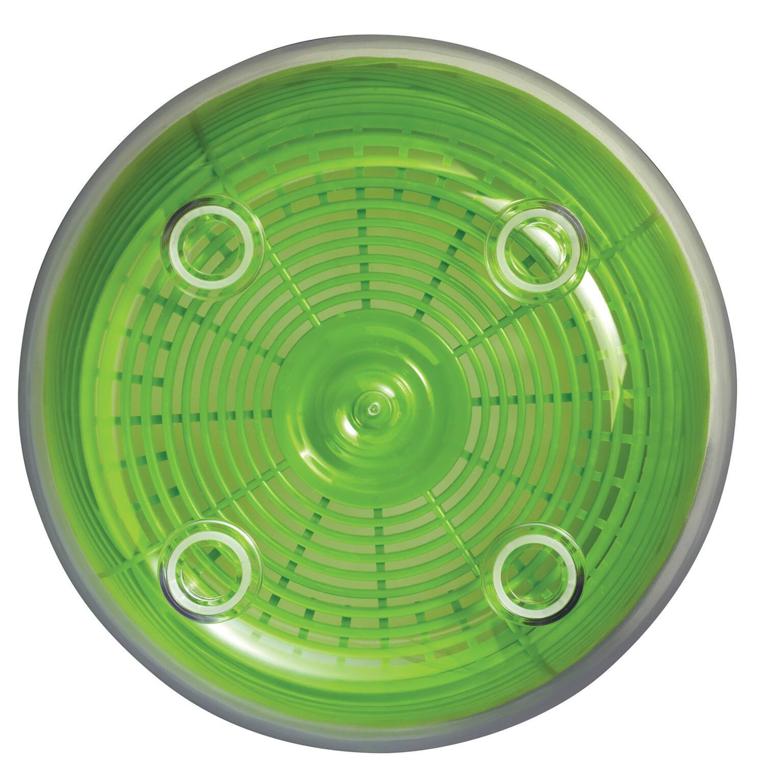 Alt View 1. Starfrit - Starfrit 093028-002-0000 5-qt. Salad Spinner, Green And White - green.