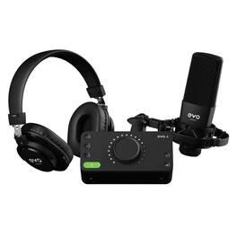 Audient - EVO4SRB Start Recording Bundle with Audio Interface, Mic and Headphones