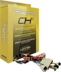 Maestro - Plug-and-Play Installation Harness for Select Vehicles - Black - Front_Zoom