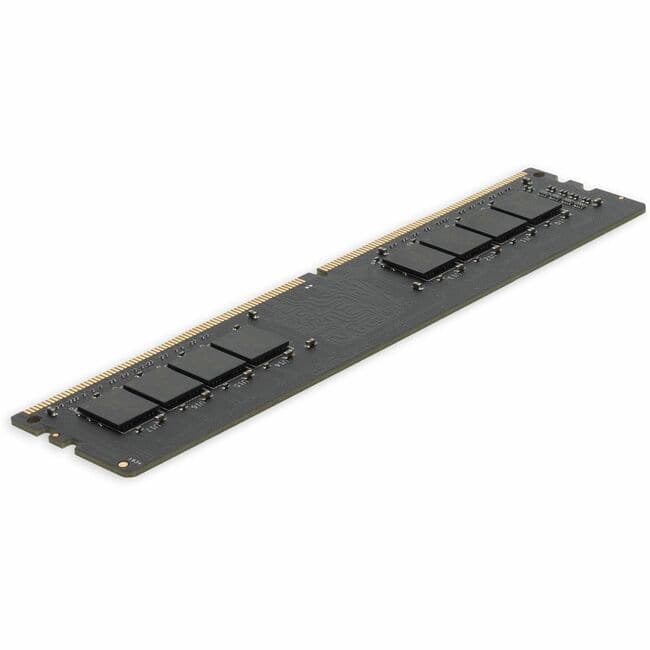 AddOn - Dell® AA101752 Compatible Factory Original 8GB DDR4-2666MHz Unbuffered Single Rank x8 1.2V 288-pin CL19 UDIMM - Black