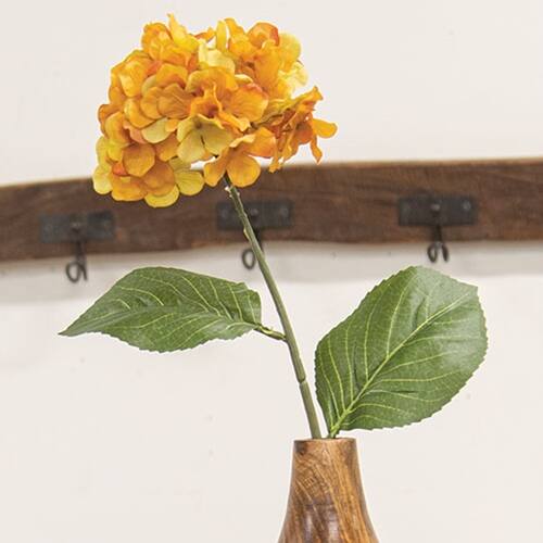 Angle. BreeBe - Golden Hydrangea Stem - 28" - Multi.