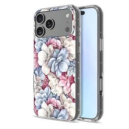 Kitcheniva - Magnetic Charging Compatible Case For iPhone 17 Pro - Floral