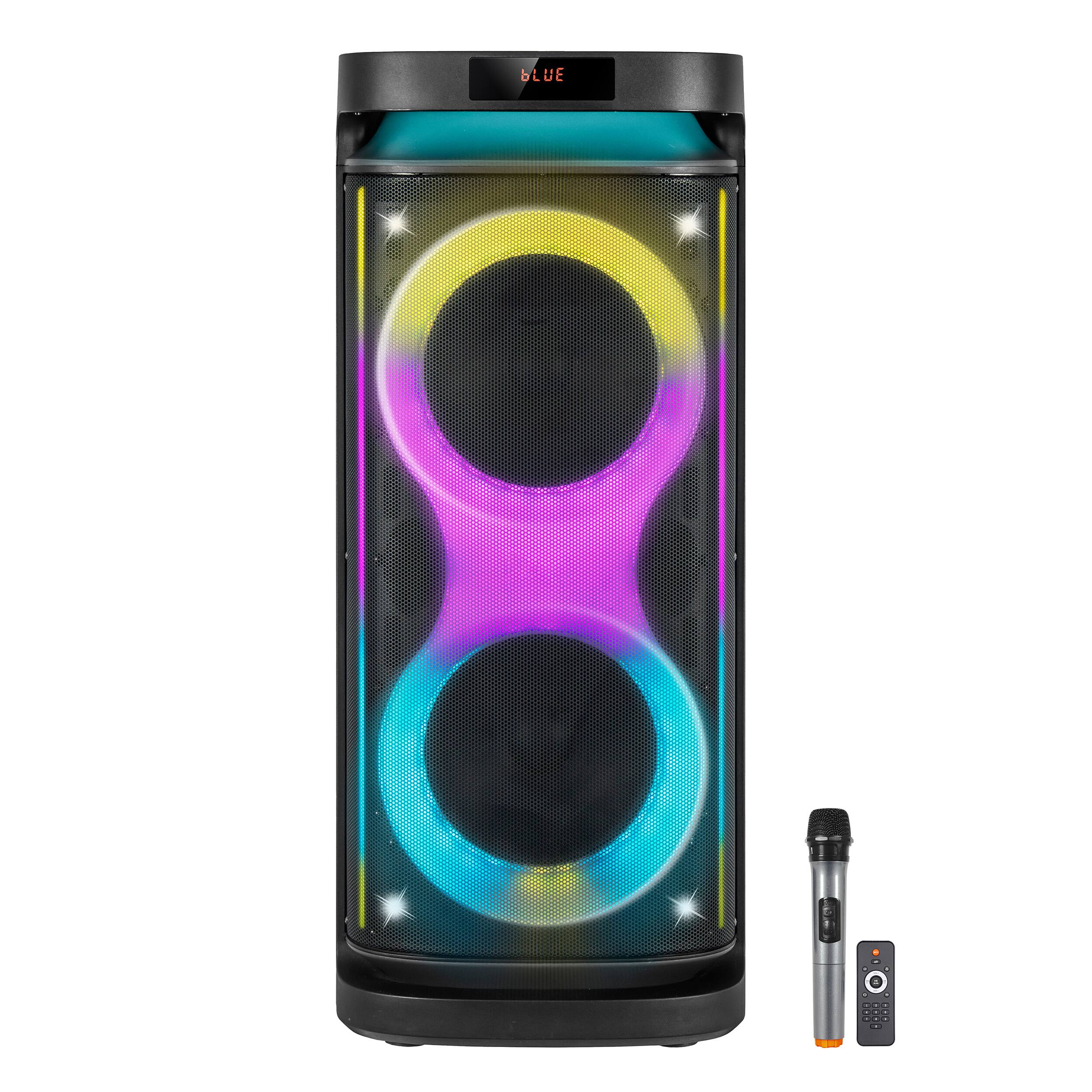 Alt View 1. iQ Sound - IQ Sound 2x 10 Inch Speaker with True Wireless Stereo.