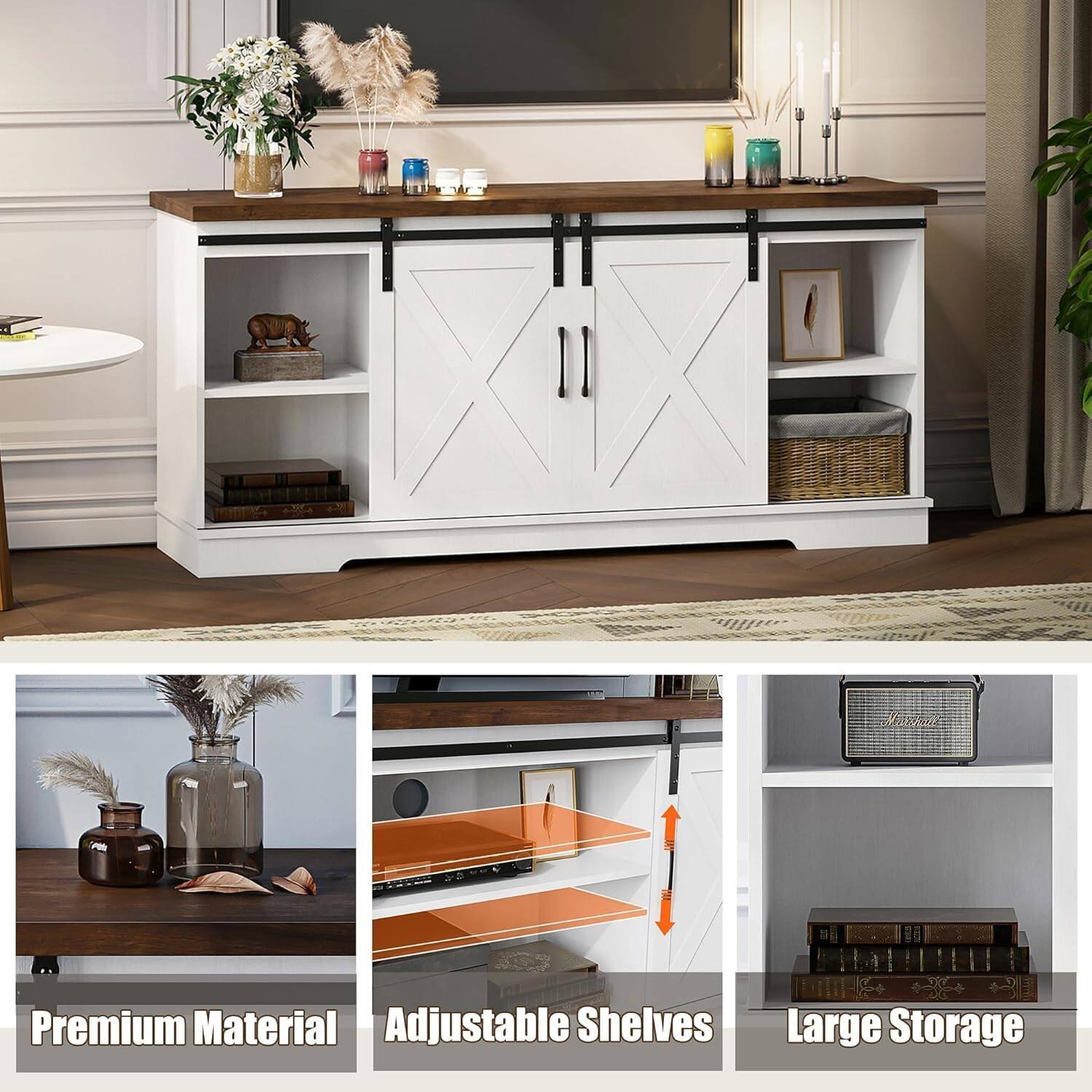 Miliane Premium Material Adjustable Shelves Large Storage

Premium Material  
Adjustable Shelves  
Large Storage