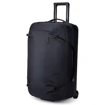 Front. Thule - Subterra 2 Wheeled Duffel – Spacious 75L Rolling Travel Bag - Black.