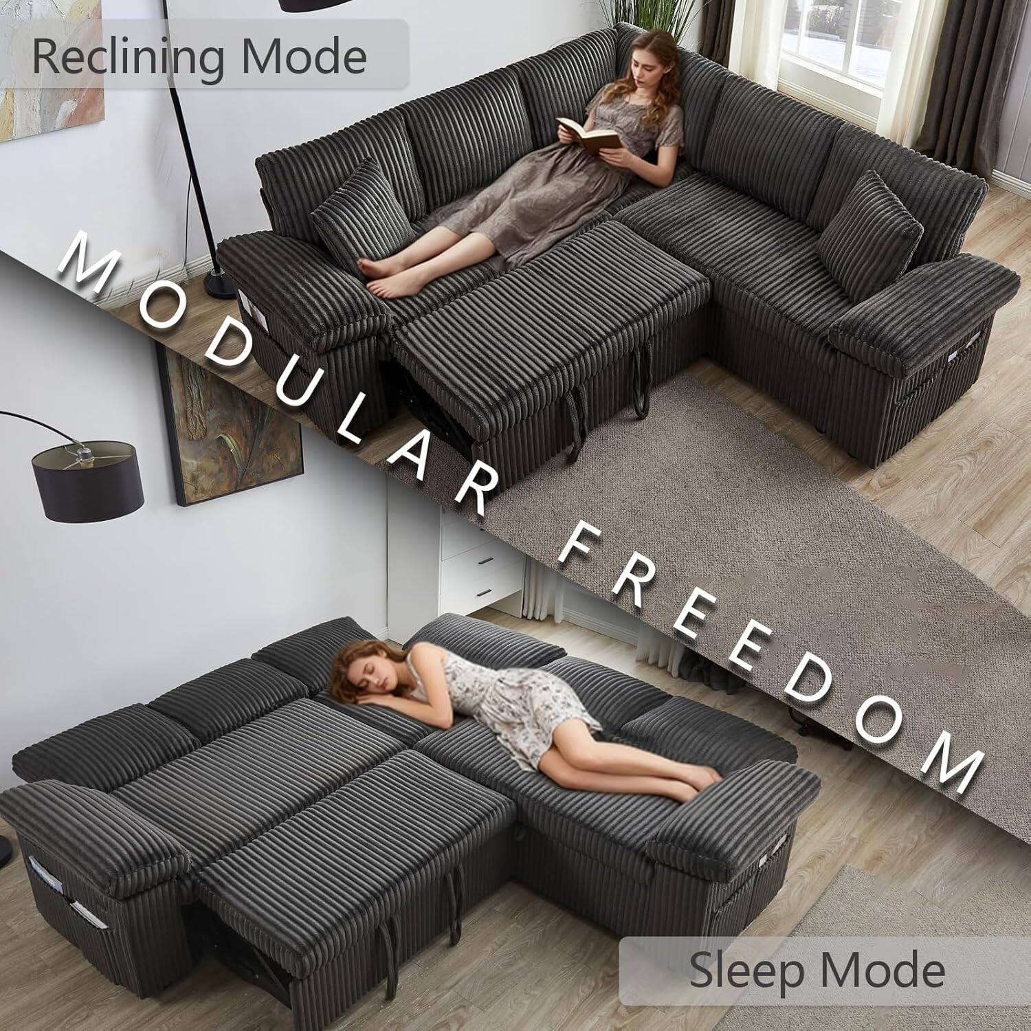 Reclining Mode  
MODULAR FREEDOM  
Sleep Mode