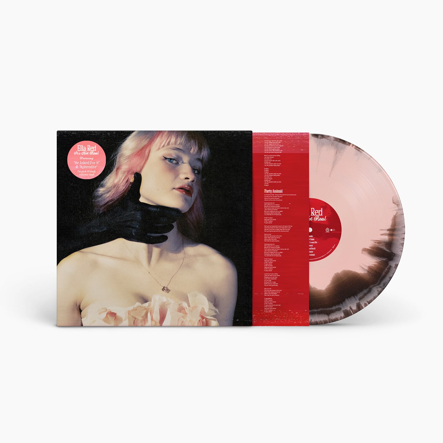Ella Red - It's Not Real - Pink/Black   - VINYL LP price history on PriceWatchPro