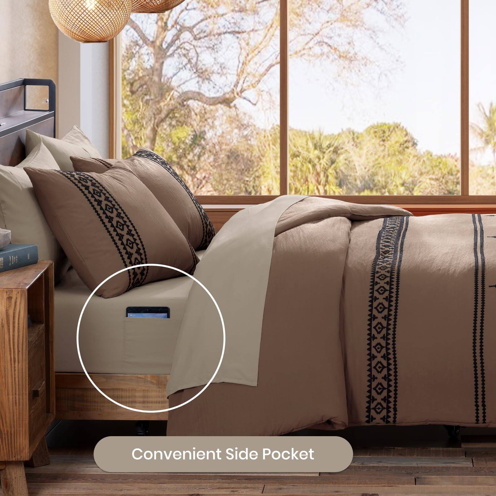 Convenient Side Pocket