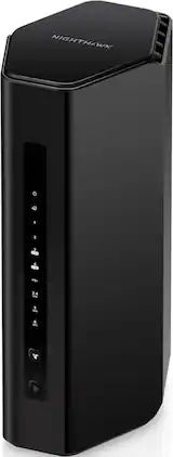 NETGEAR - Wi-Fi 7 Router Nighthawk BE9300 Tri-band Router - Black