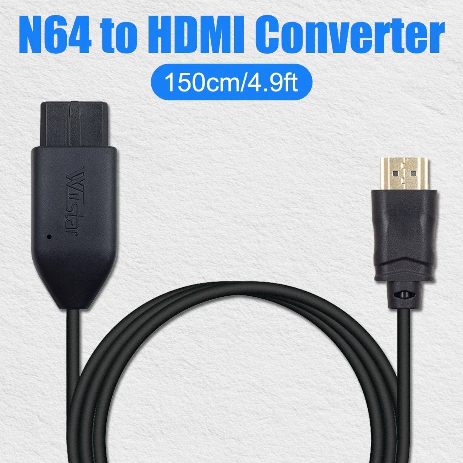 N64 to HDMI Converter  
150cm/4.9ft  
Wristar